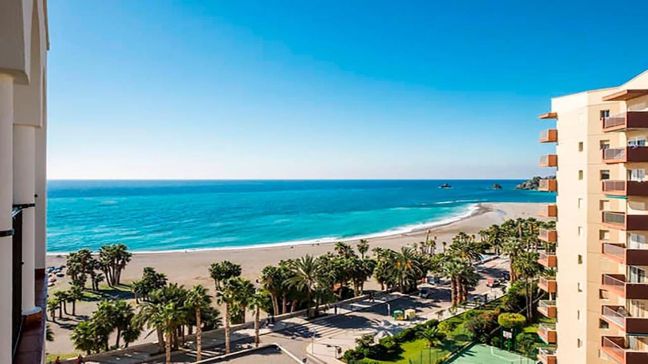Apartamento En La Playa Con Vistas De Ensueno Almunecar Bagian luar foto