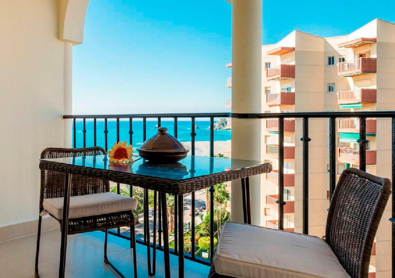 Apartamento En La Playa Con Vistas De Ensueno Almunecar Bagian luar foto